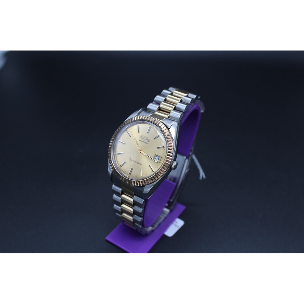 Vintage Octo‎ Missilemaster 25 Jewel Automatic Swiss Watch Serviced Running